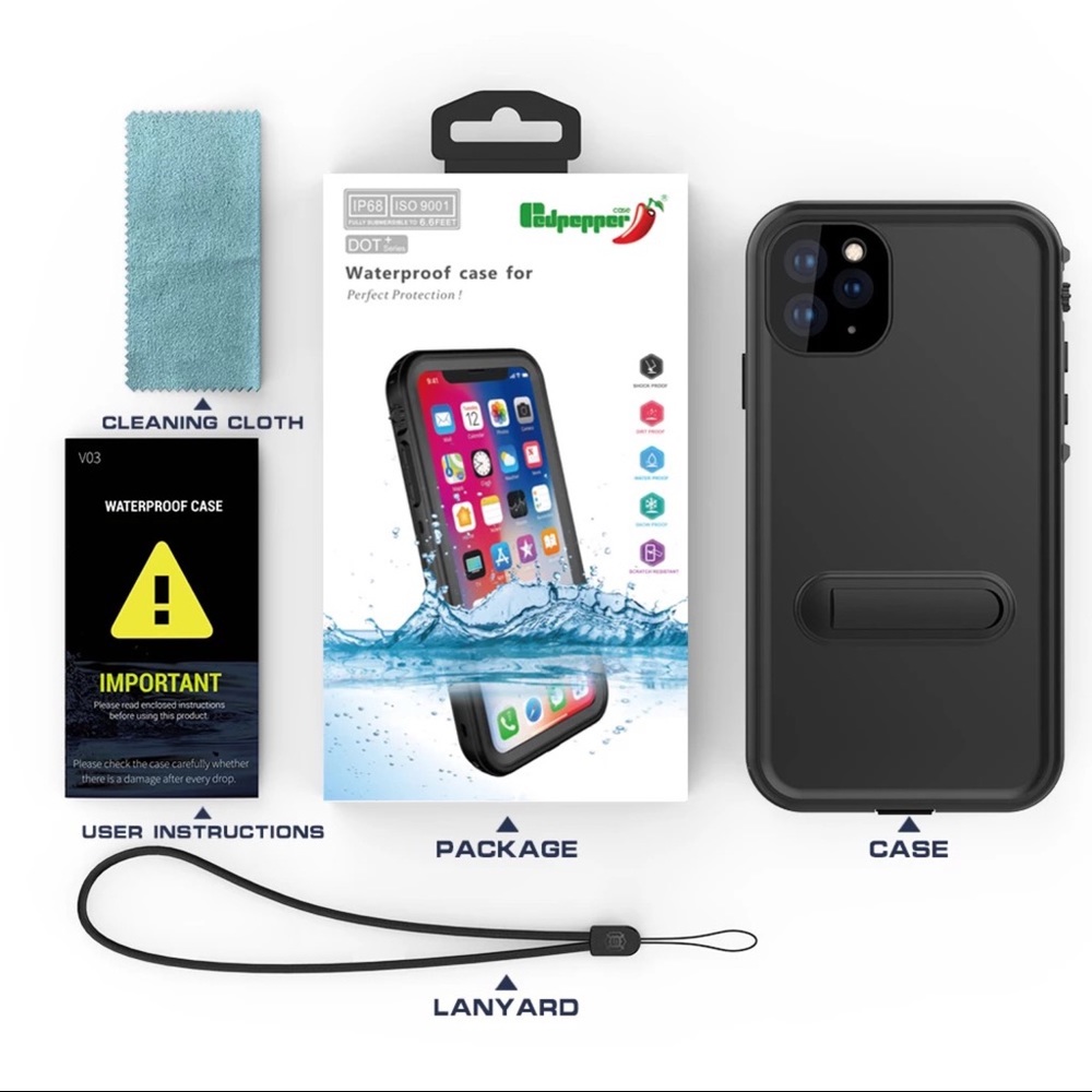 WaterProof Phone Case (iphone 11 Pro Max)